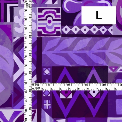 Hula Fabric / Square Design / JKH-626-PU