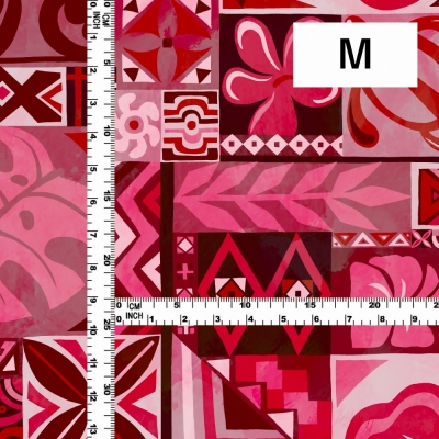 Hula Fabric / Square Design / JKH-626-RD