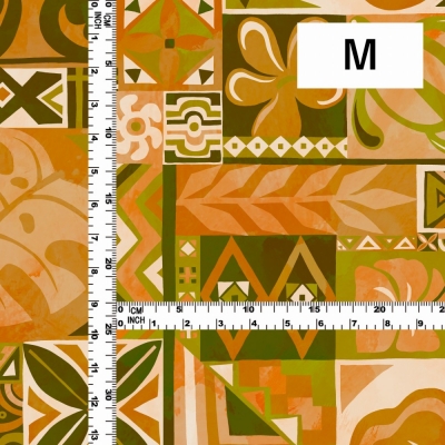 Hula Fabric / Square Design / JKH-626-YE