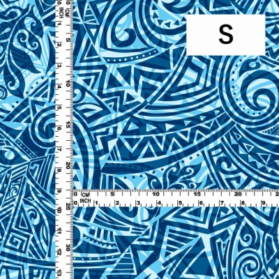 Hula Fabric / Kahiko / JKH-628-BL