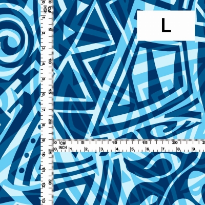 Hula Fabric / Kahiko / JKH-628-BL