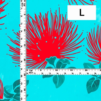 Hula Fabric / Lehua / JKH-634-BL