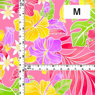 Hula Fabric / Hibiscus / JKH-636-PI