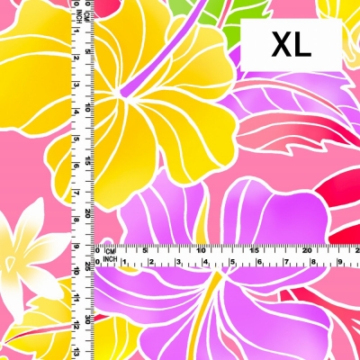 Hula Fabric / Hibiscus / JKH-636-PI