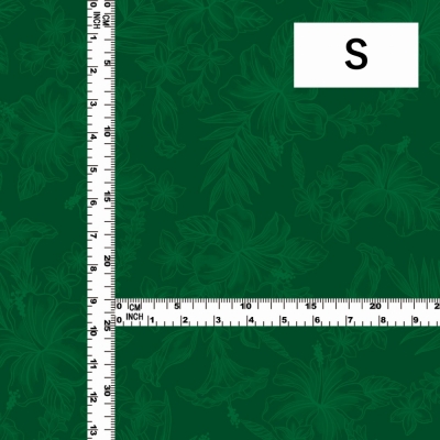 Hula Fabric / Hibiscus / JKH-638-GR