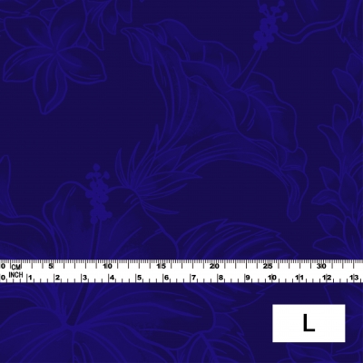 Hula Fabric / Hibiscus / JKH-638-NV