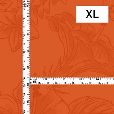 Hula Fabric / Hibiscus / JKH-638-OR