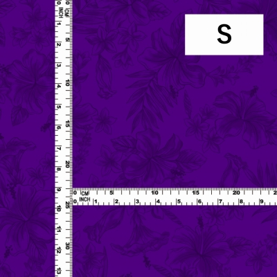 Hula Fabric / Hibiscus / JKH-638-PU