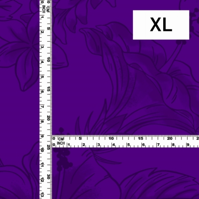 Hula Fabric / Hibiscus / JKH-638-PU