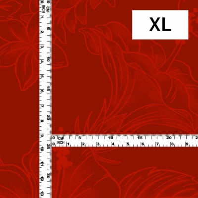 Hula Fabric / Hibiscus / JKH-638-RD
