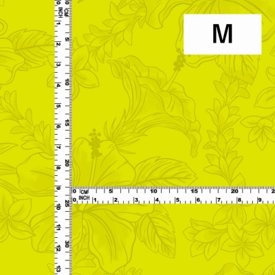 Hula Fabric / Hibiscus / JKH-638-YE
