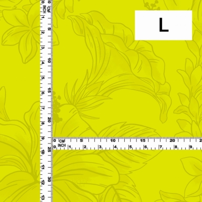 Hula Fabric / Hibiscus / JKH-638-YE