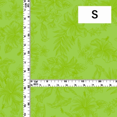 Hula Fabric / Hibiscus / JKH-638-YEGR
