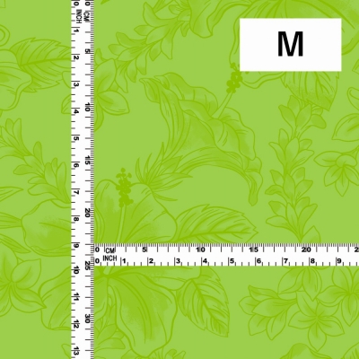 Hula Fabric / Hibiscus / JKH-638-YEGR
