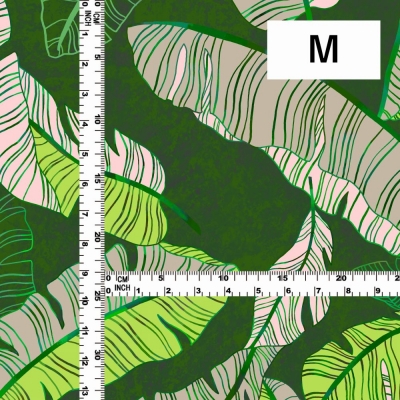 Hula Fabric / Banana Leaf / JKH-640-GR