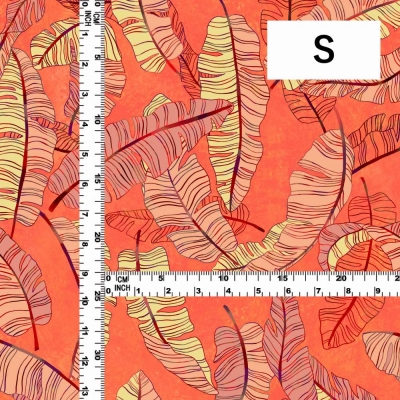 Hula Fabric / Banana Leaf / JKH-640-OR