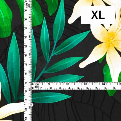 Hula Fabric / Tiare / JKH-642-BK