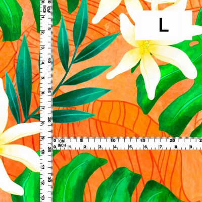 Hula Fabric / Tiare / JKH-642-OR