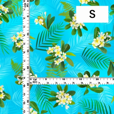 Hula Fabric / Plumeria / JKH-644-LBL