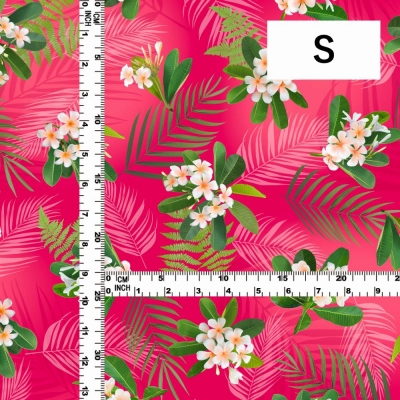 Hula Fabric / Plumeria / JKH-644-PI