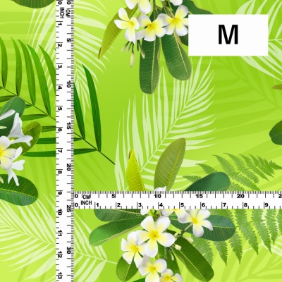 Hula Fabric / Plumeria / JKH-644-YEGR