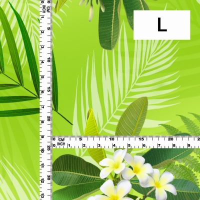 Hula Fabric / Plumeria / JKH-644-YEGR