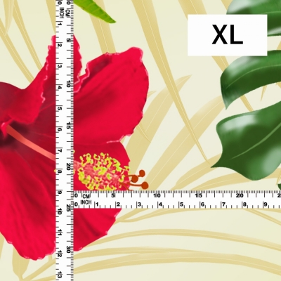 Hula Fabric / Hibiscus / JKH-646-BE