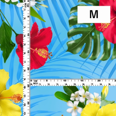 Hula Fabric / Hibiscus / JKH-646-LBL