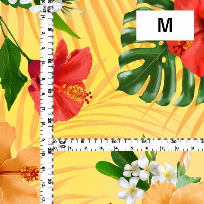 Hula Fabric / Hibiscus / JKH-646-OR