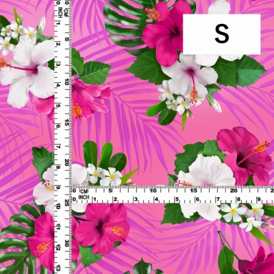 Hula Fabric / Hibiscus / JKH-646-PI