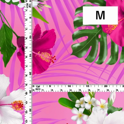 Hula Fabric / Hibiscus / JKH-646-PI
