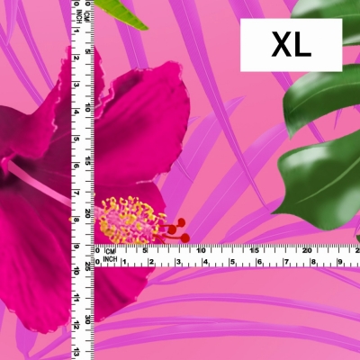 Hula Fabric / Hibiscus / JKH-646-PI