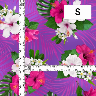 Hula Fabric / Hibiscus / JKH-646-PU