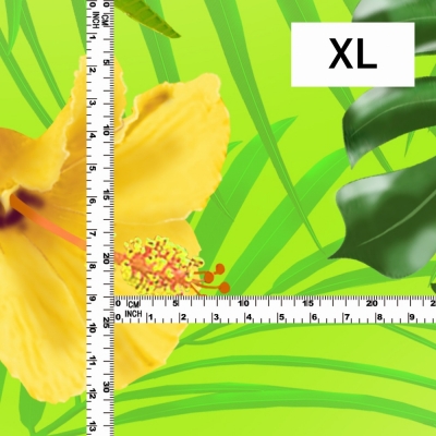 Hula Fabric / Hibiscus / JKH-646-YEGR