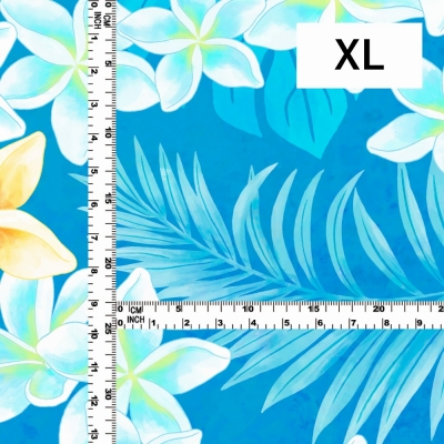 Hula Fabric / Plumeria Lei / JKH-648-LBL