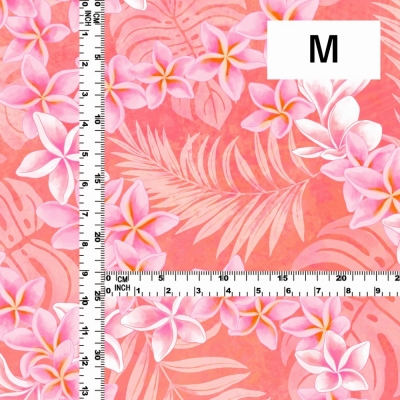 Hula Fabric / Plumeria Lei / JKH-648-PI