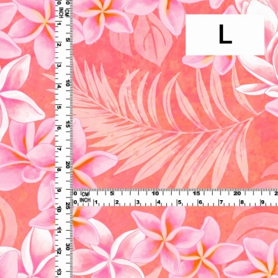 Hula Fabric / Plumeria Lei / JKH-648-PI