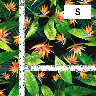 Hula Fabric / Strelitzia / JKH-650-BK