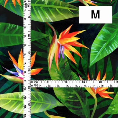 Hula Fabric / Strelitzia / JKH-650-BK
