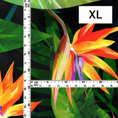 Hula Fabric / Strelitzia / JKH-650-BK
