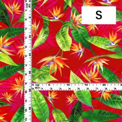 Hula Fabric / Strelitzia / JKH-650-RD