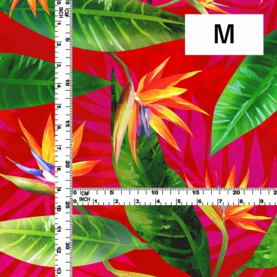 Hula Fabric / Strelitzia / JKH-650-RD
