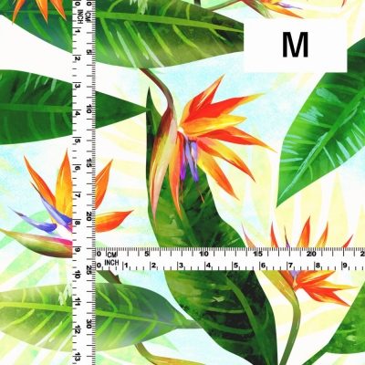 Hula Fabric / Strelitzia / JKH-650-WH