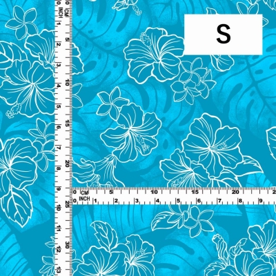 Hula Fabric / Hibiscus / JKH-652-LBL