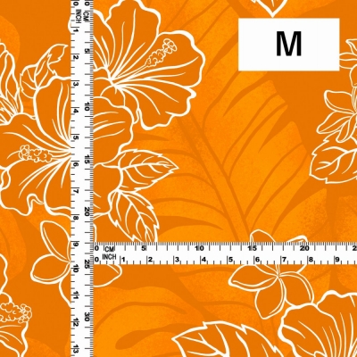 Hula Fabric / Hibiscus / JKH-652-OR