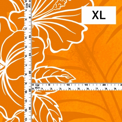 Hula Fabric / Hibiscus / JKH-652-OR
