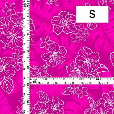 Hula Fabric / Hibiscus / JKH-652-PI