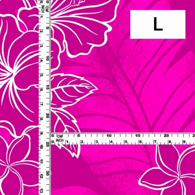 Hula Fabric / Hibiscus / JKH-652-PI