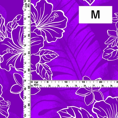 Hula Fabric / Hibiscus / JKH-652-PU