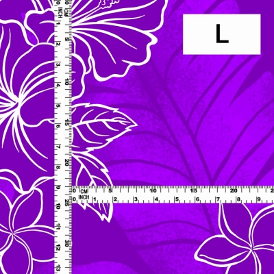 Hula Fabric / Hibiscus / JKH-652-PU